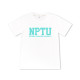NPTU經典款純棉短T_白 NPTU經典款純棉短T_白