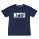 NPTU經典款純棉短T_深藍